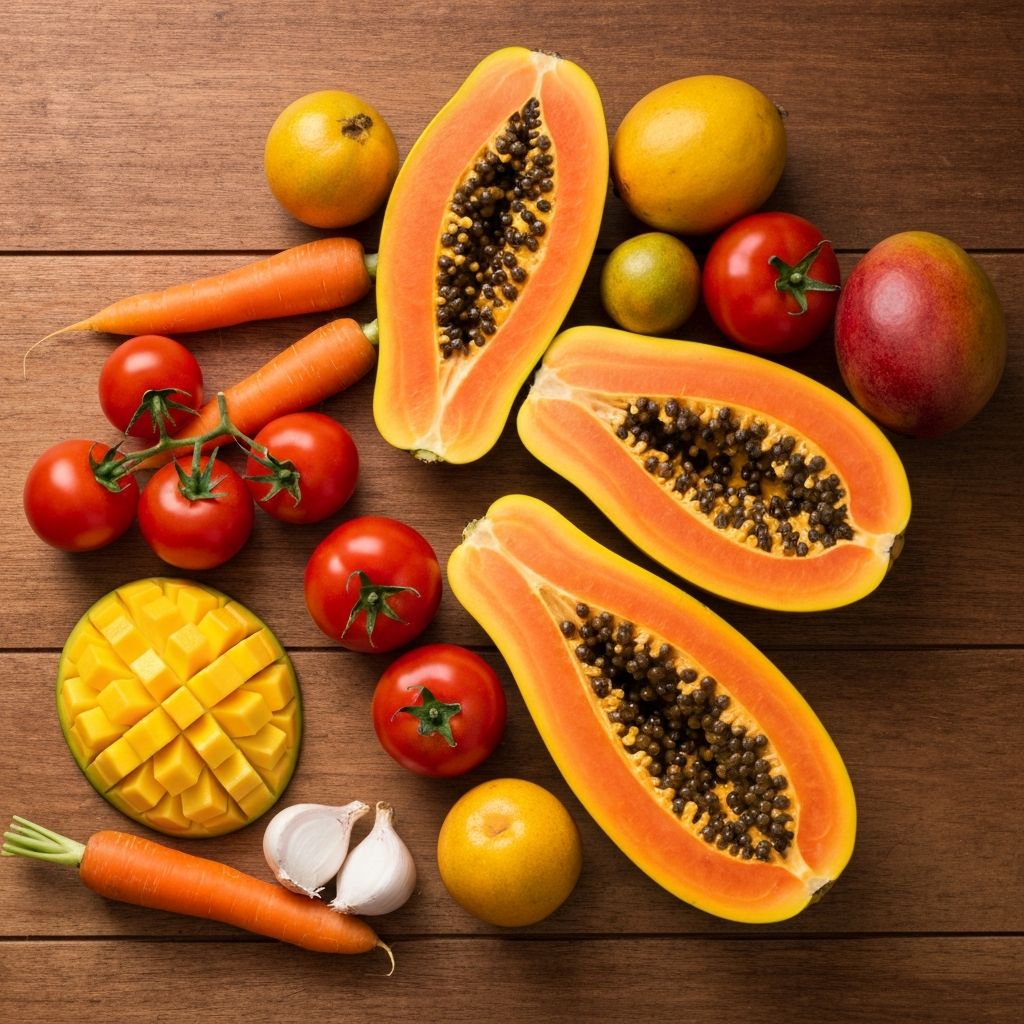 Carotenoid rich vegetables